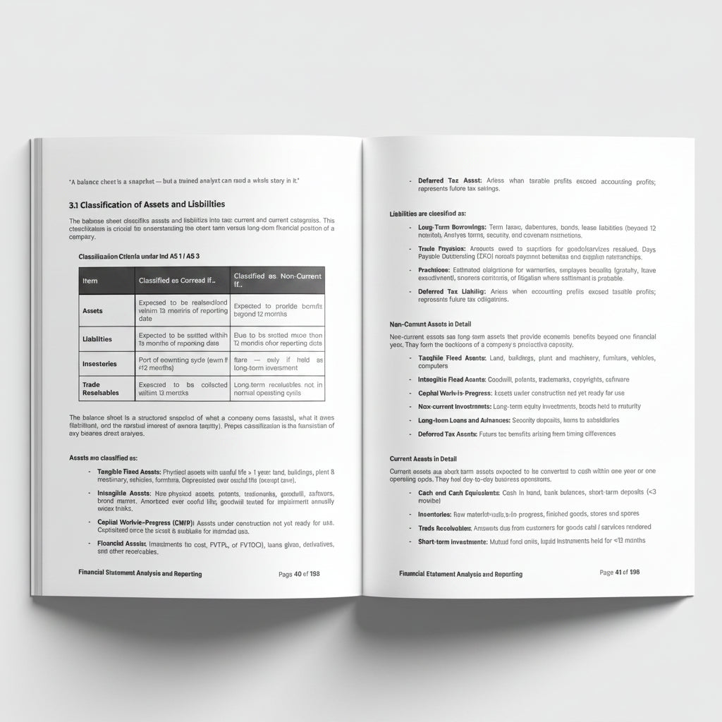 Financial Statement Analysis and Reporting - DF26S47