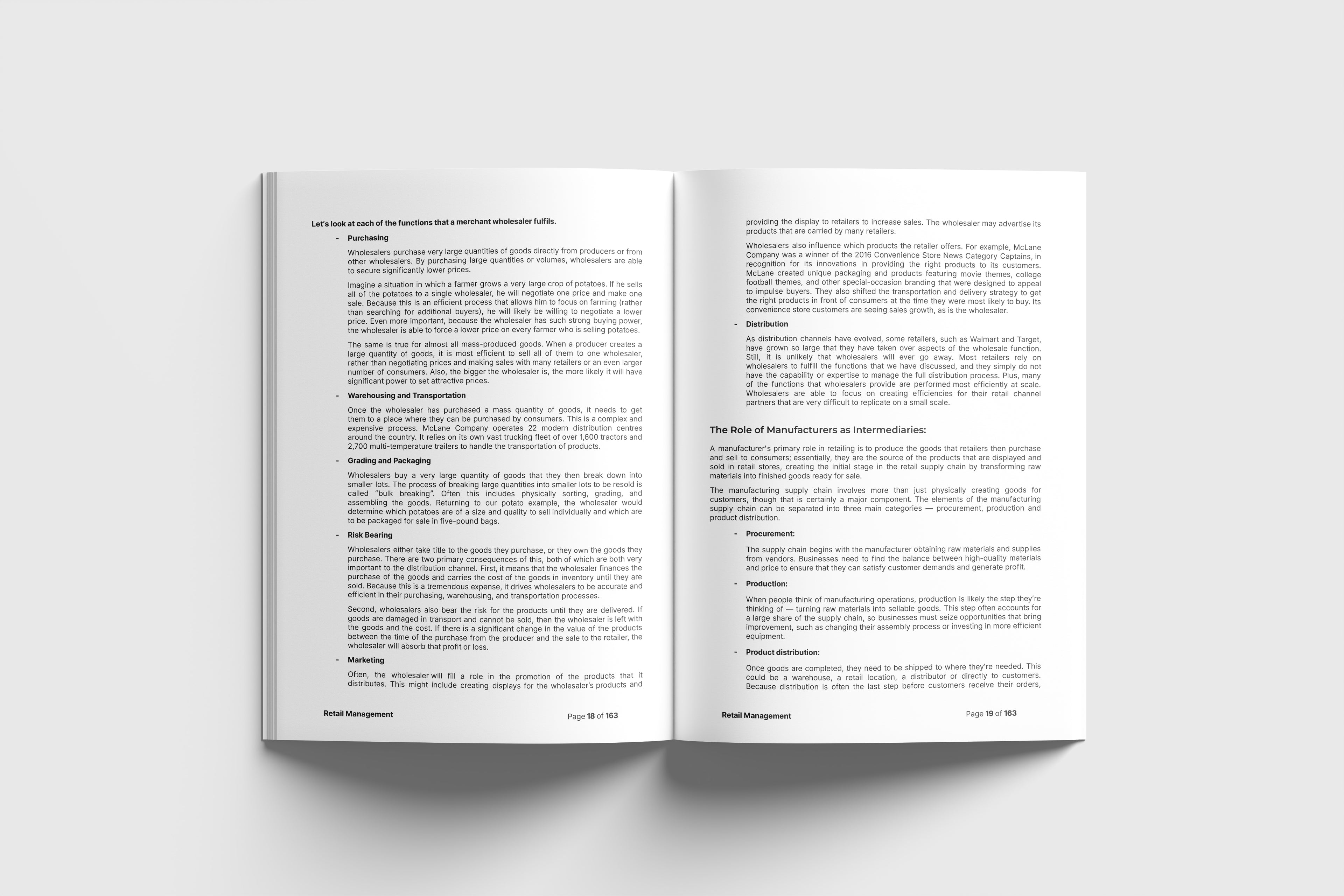 Retail Management - DF25S16