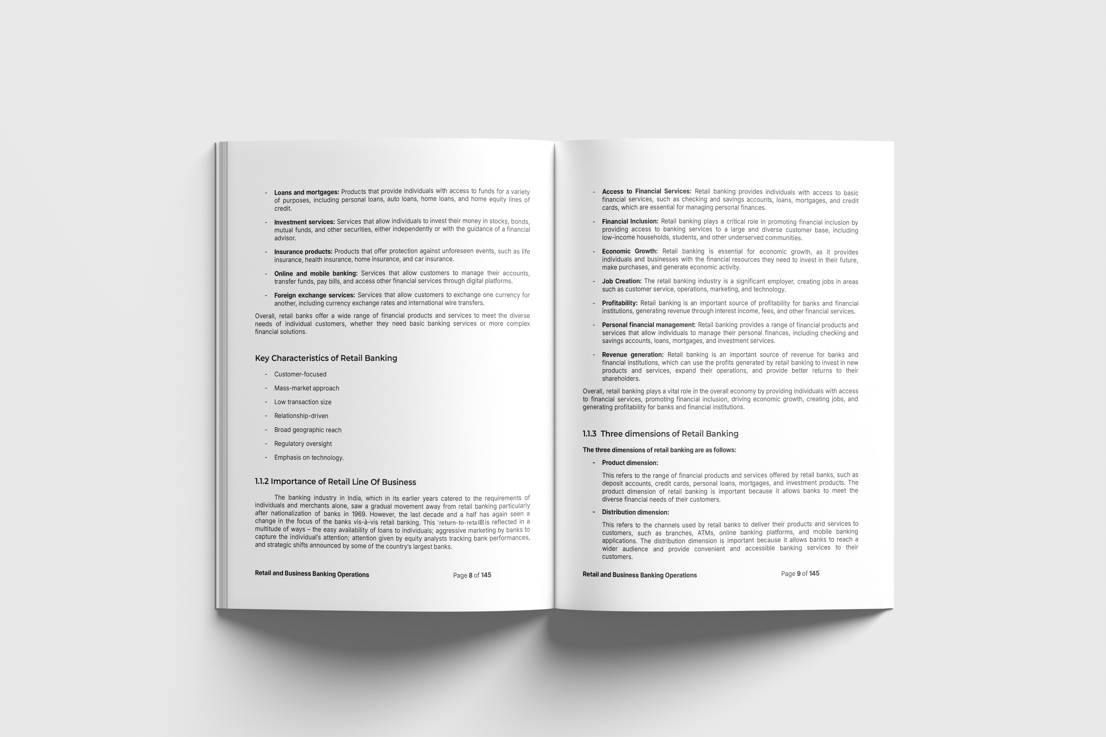 Retail and Business Banking Operations - DF26S51
