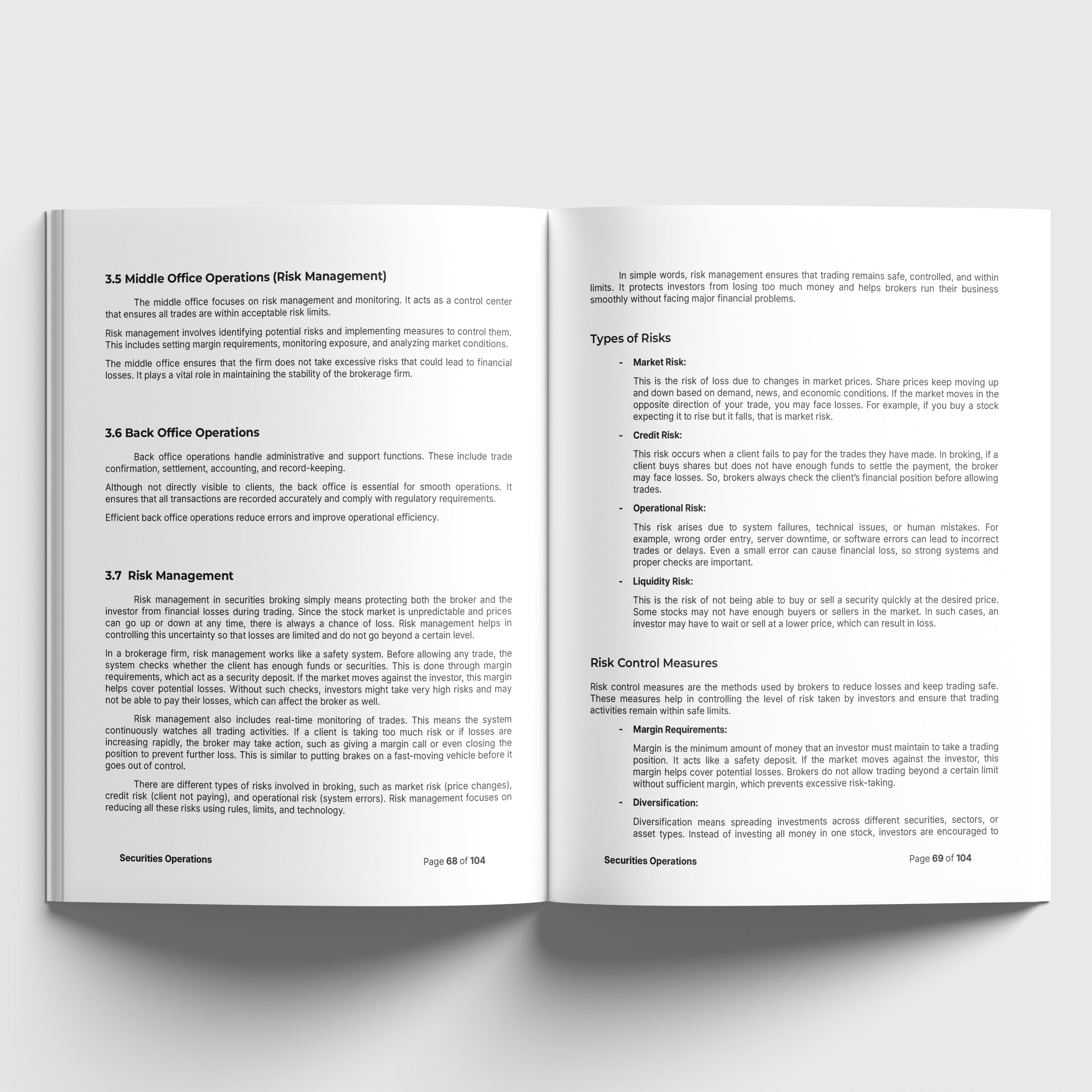 Securities Operations - DF25S68