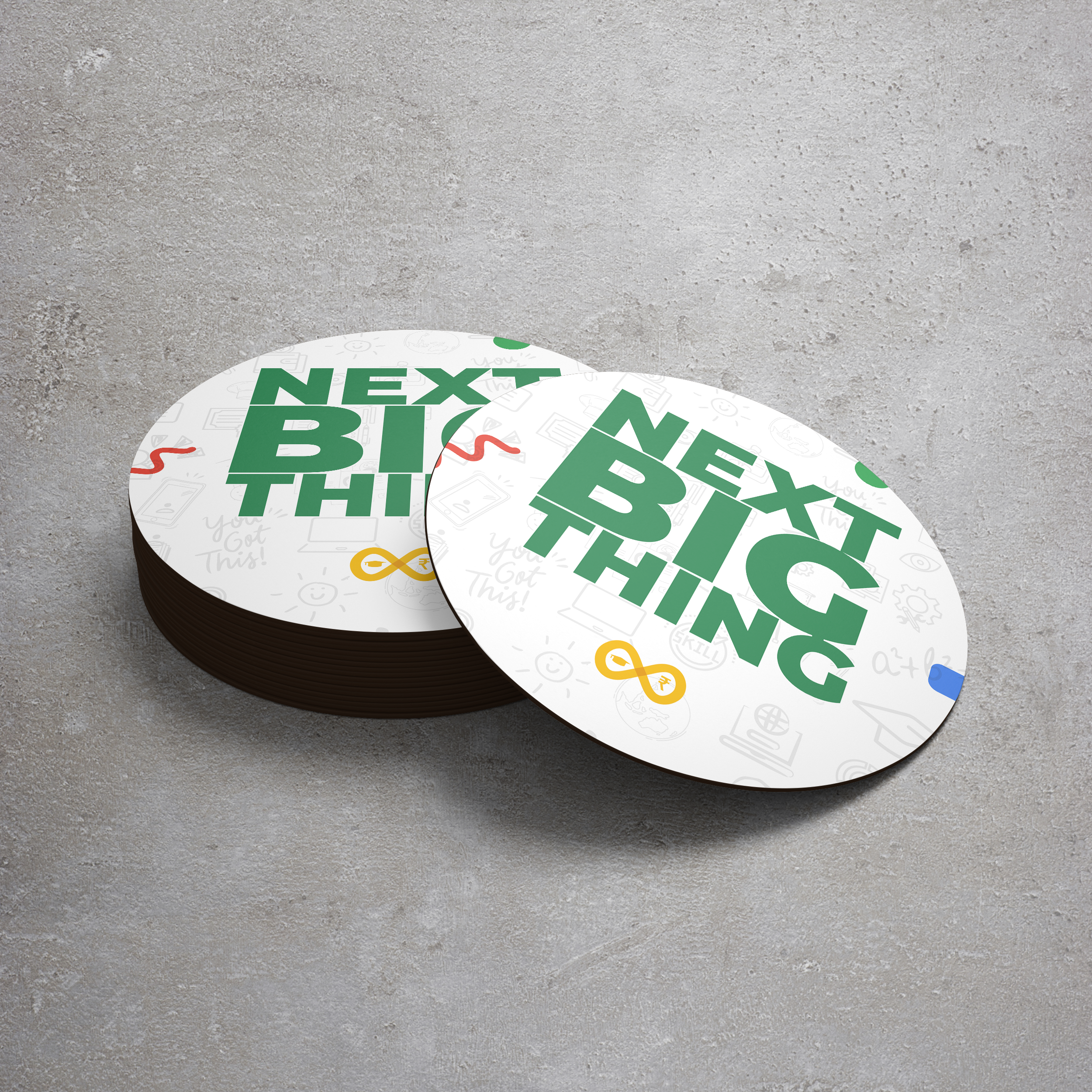 Next Big Thing Tea Coaster