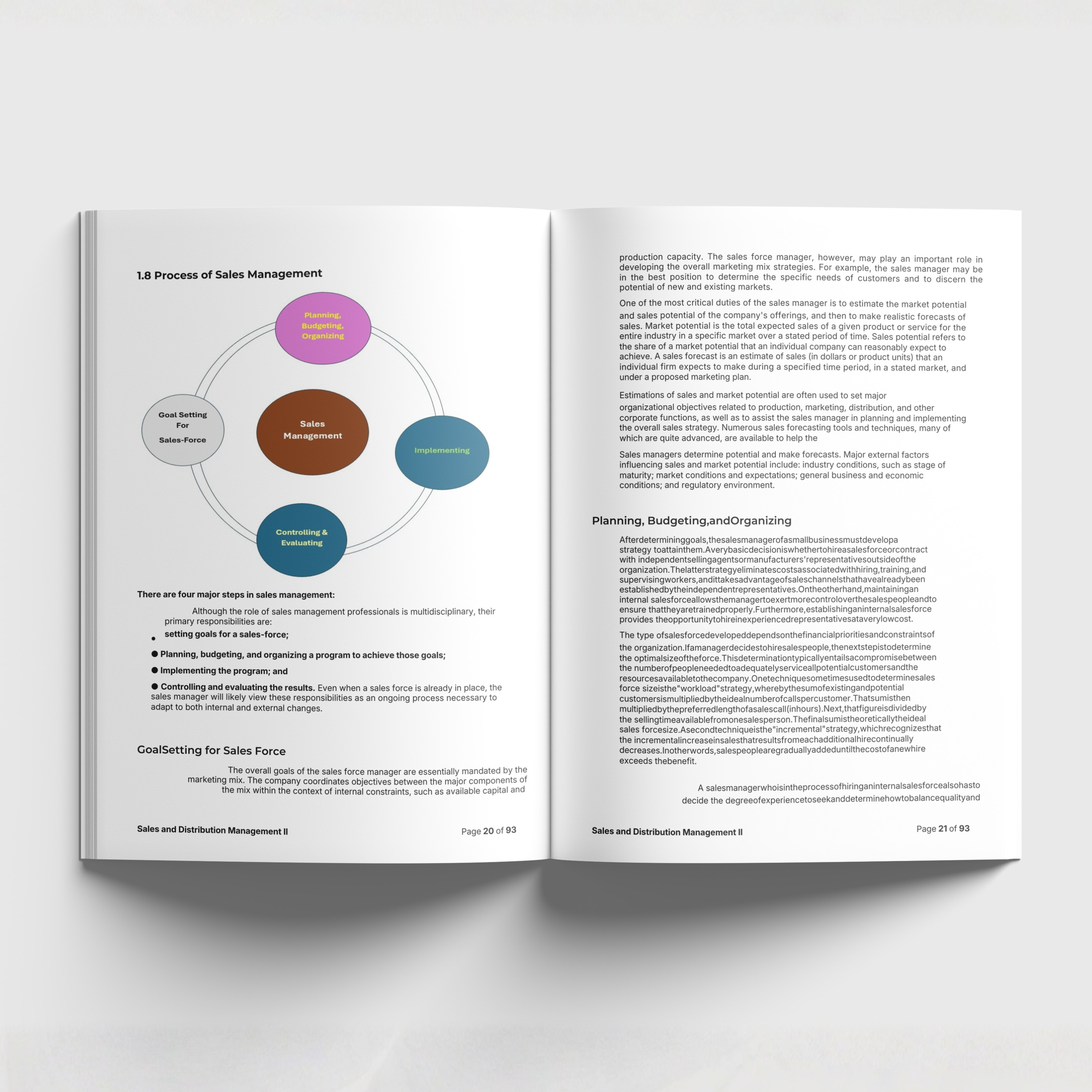 Sales and Distribution Management II - DF25S10