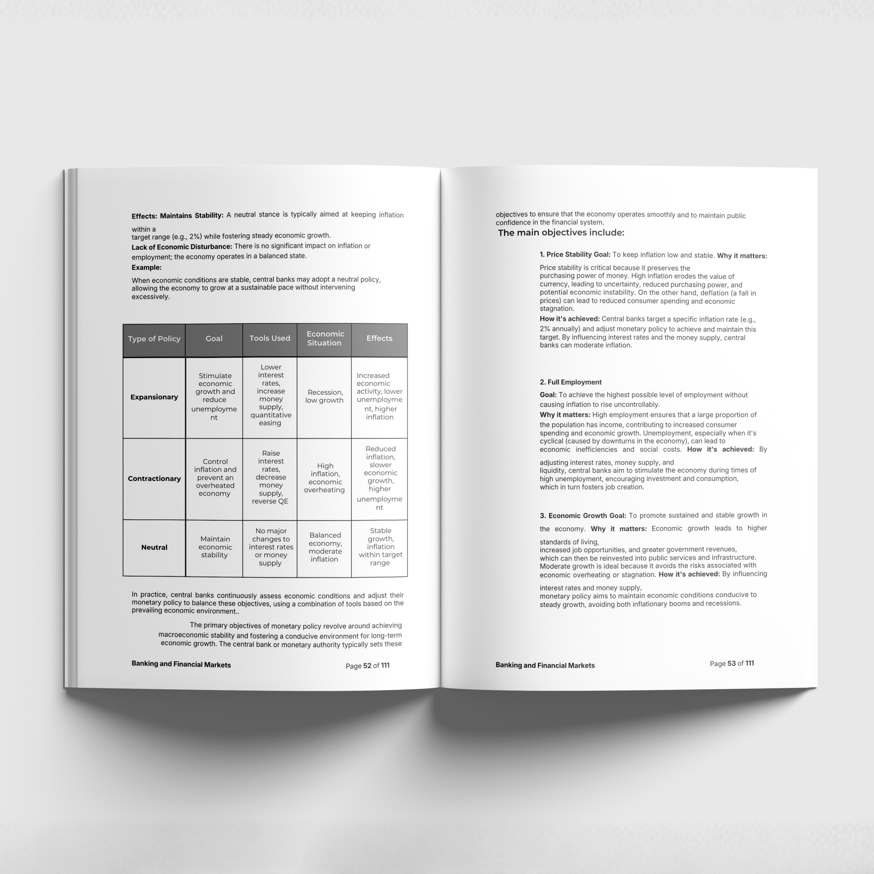 Banking and Financial Markets - DF25S46