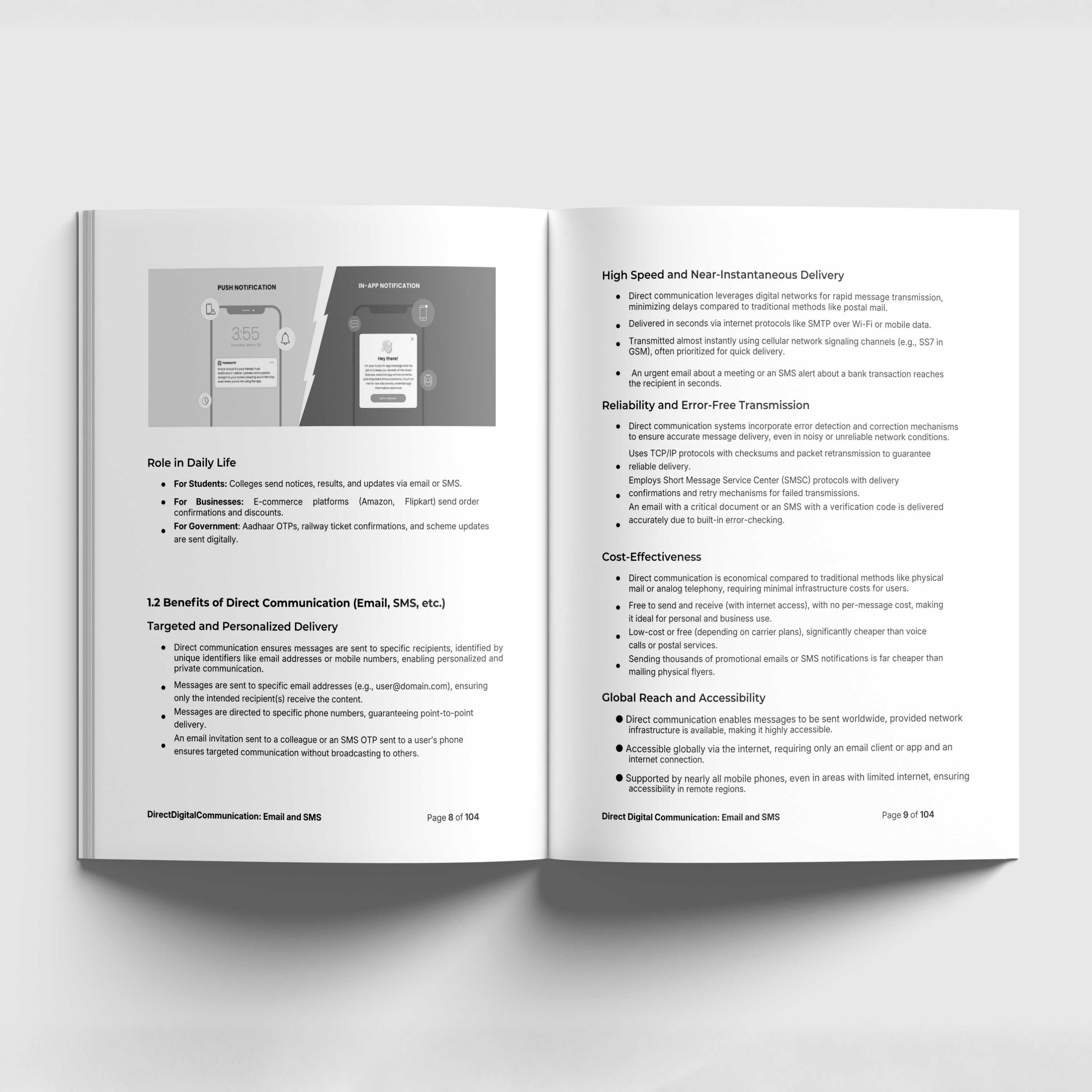 Direct Digital Communication: Email and SMS - DF25S74