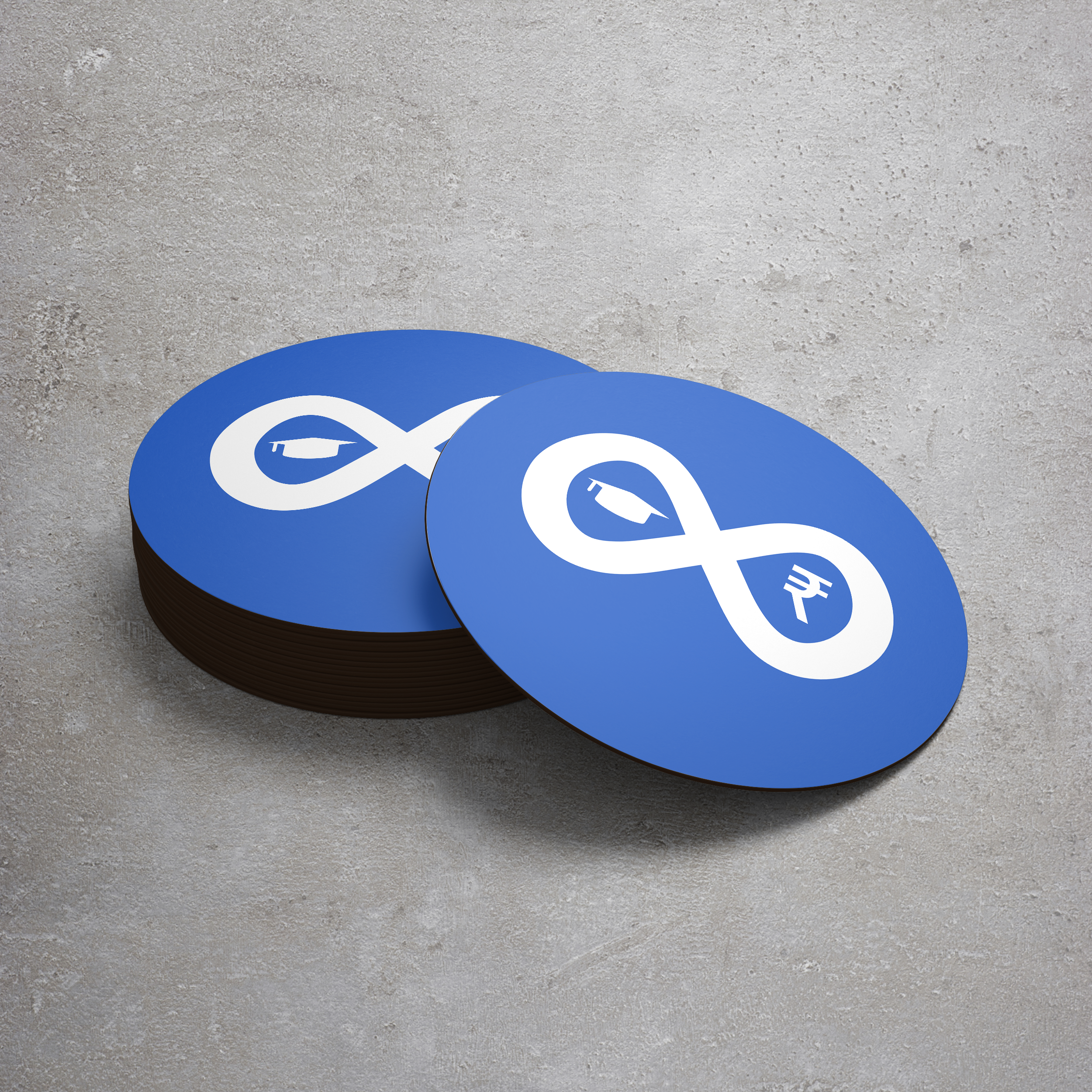 Skill.College Logo Tea Coaster