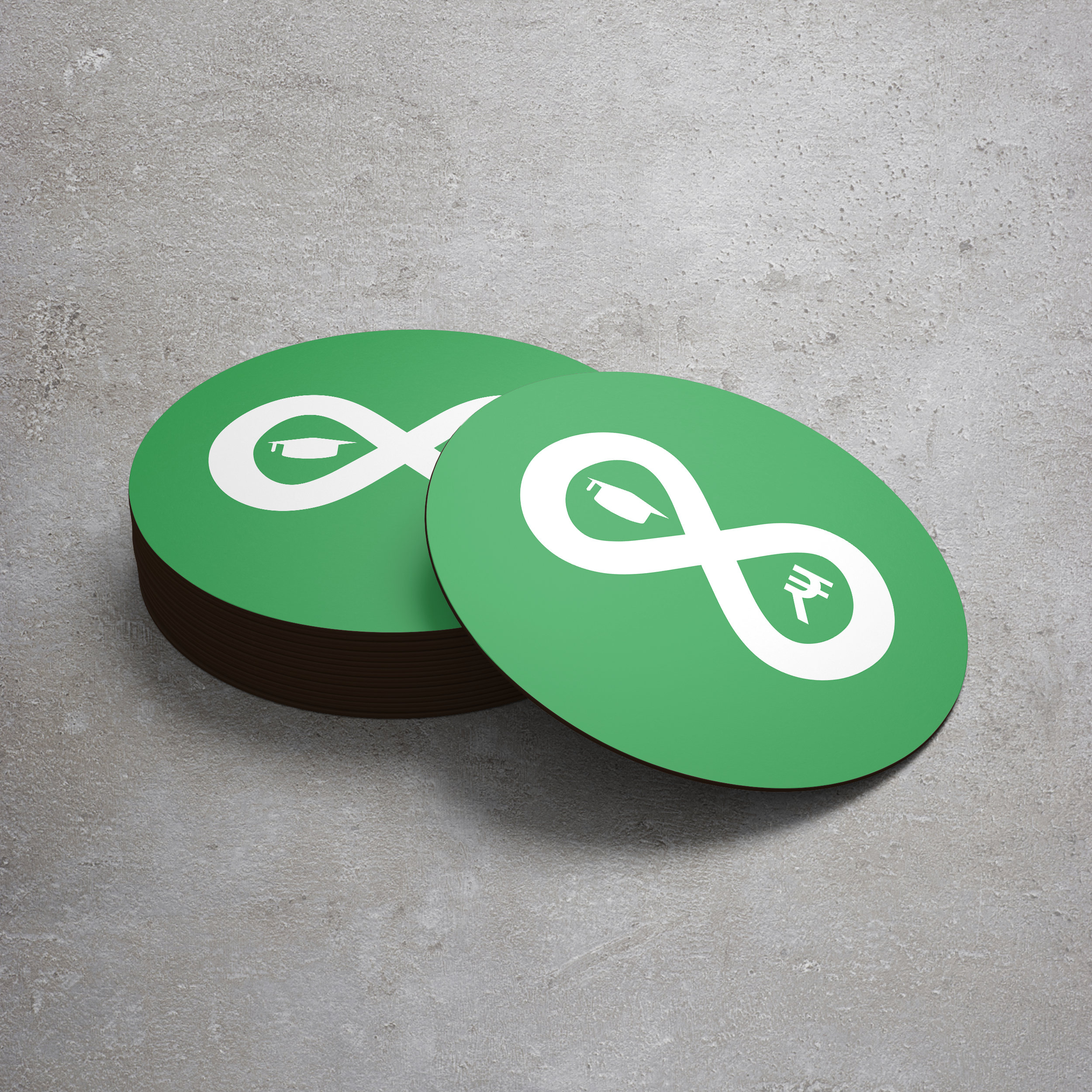 Skill.College Logo Tea Coaster