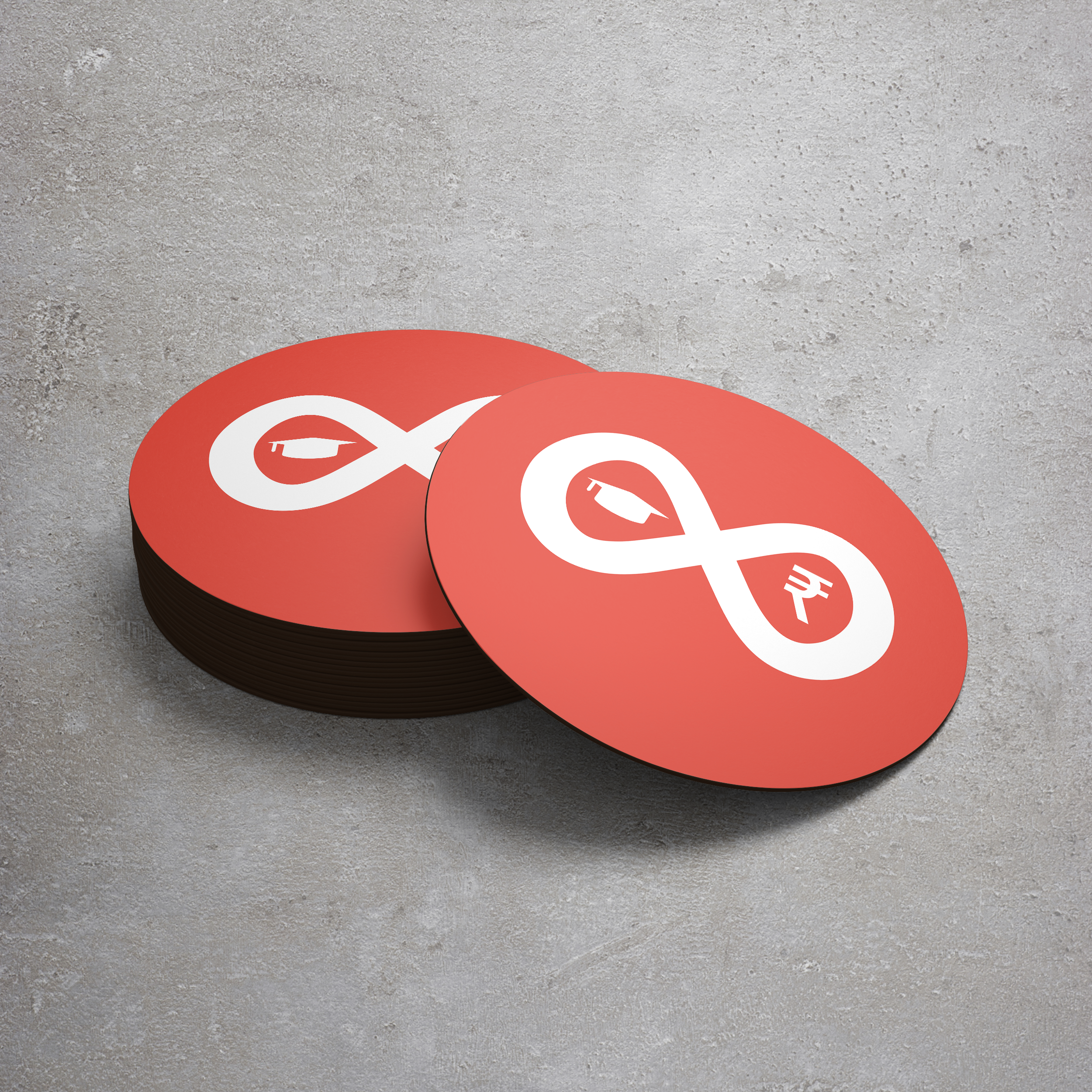 Skill.College Logo Tea Coaster