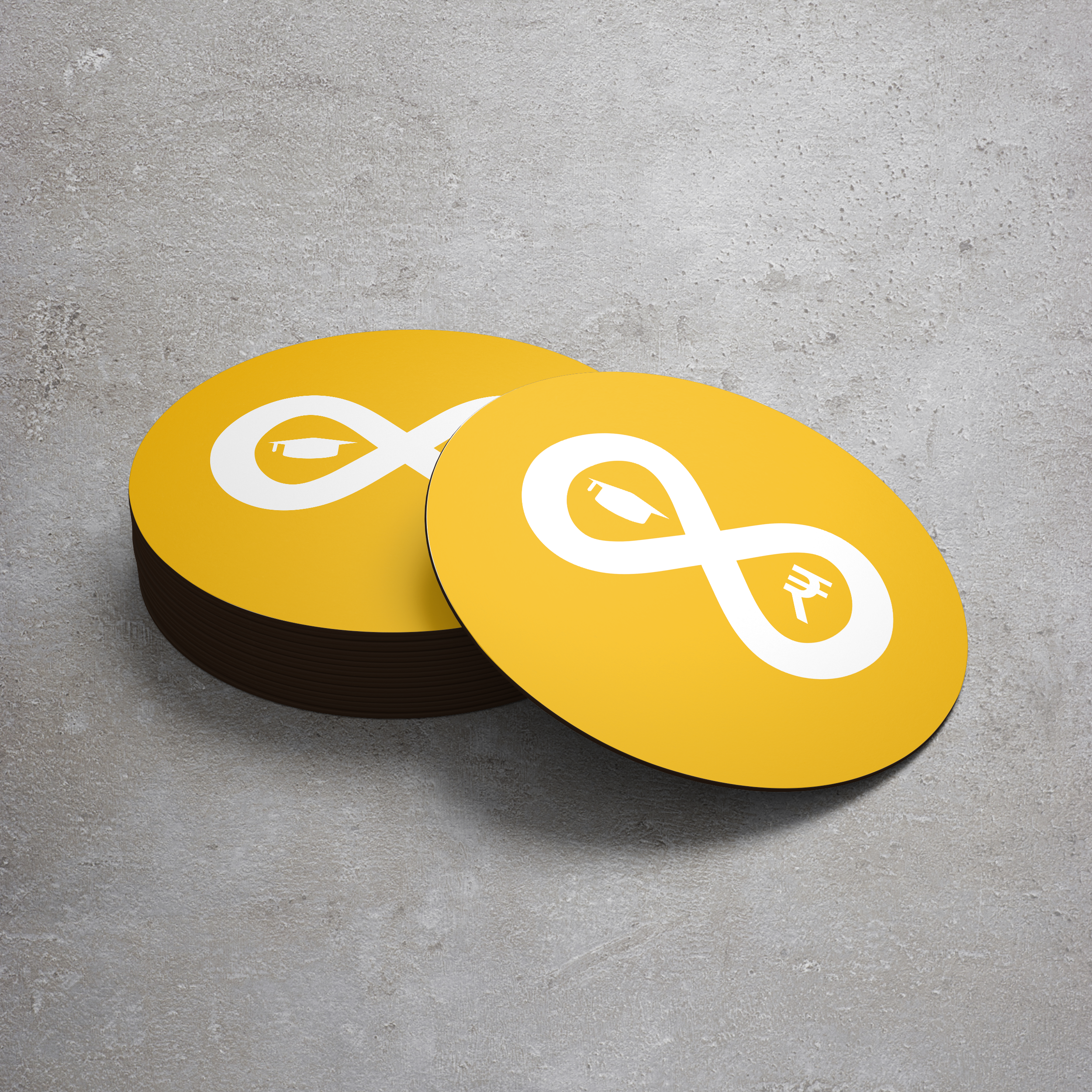 Skill.College Logo Tea Coaster